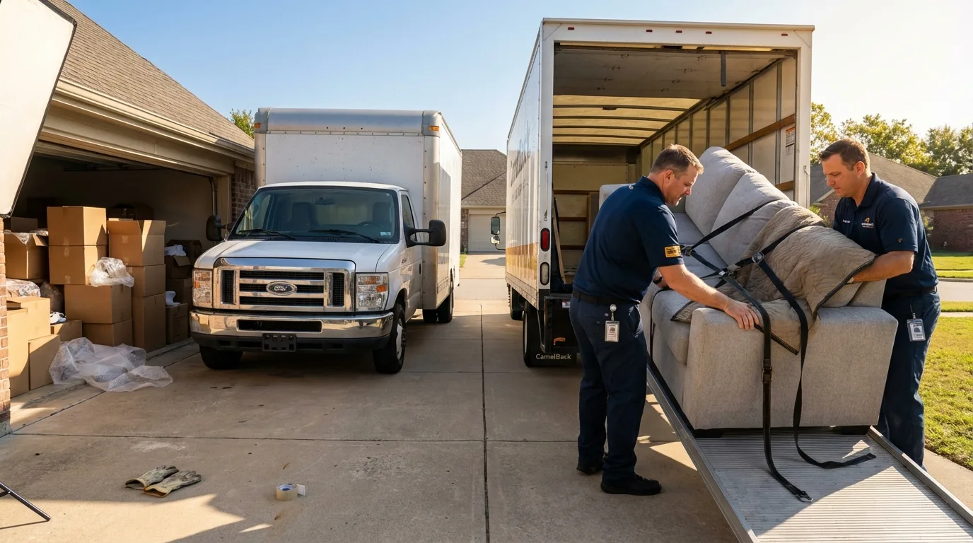 DIY truck vs professional crew comparison in Boise City