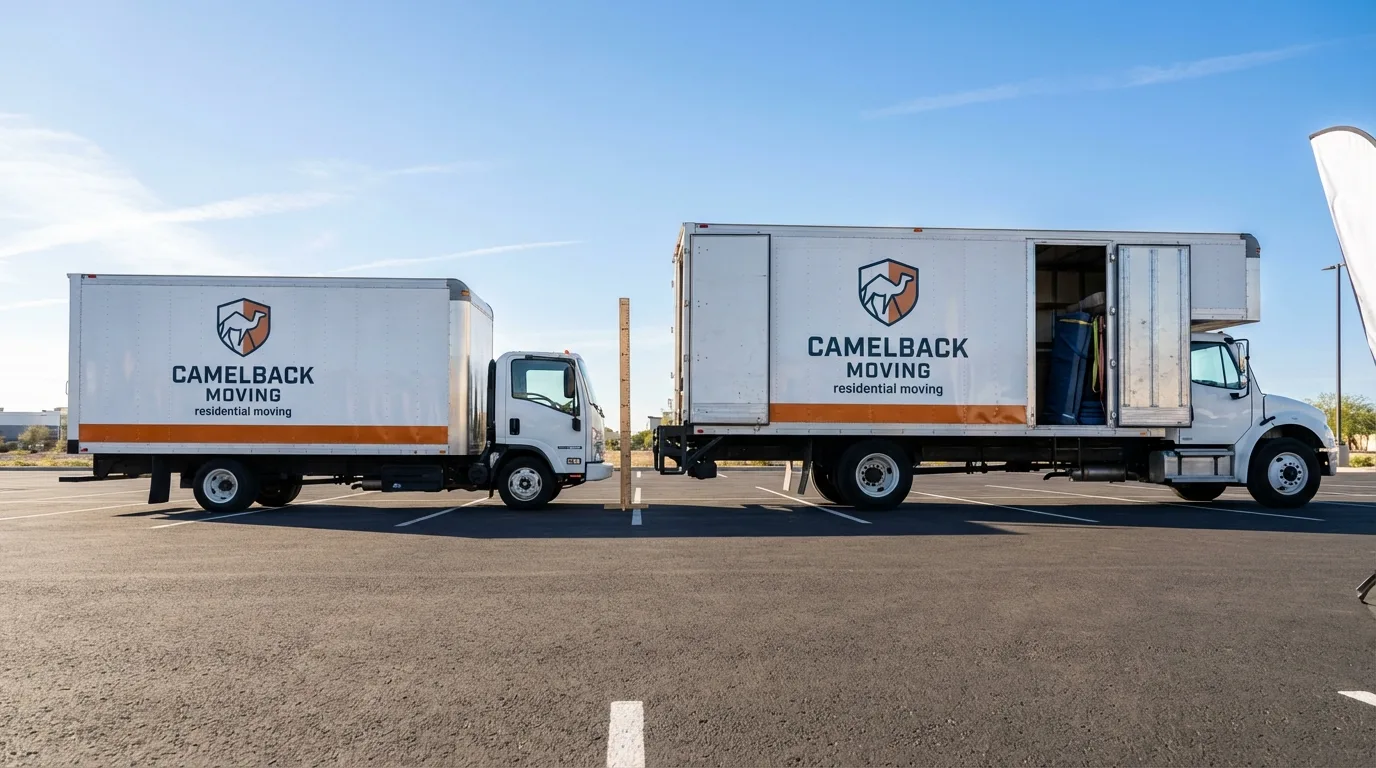 Moving truck size capacity guide in Boise City